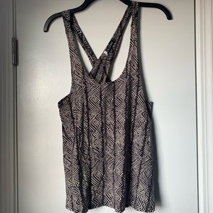 Volcom Crisscross strap open back tank